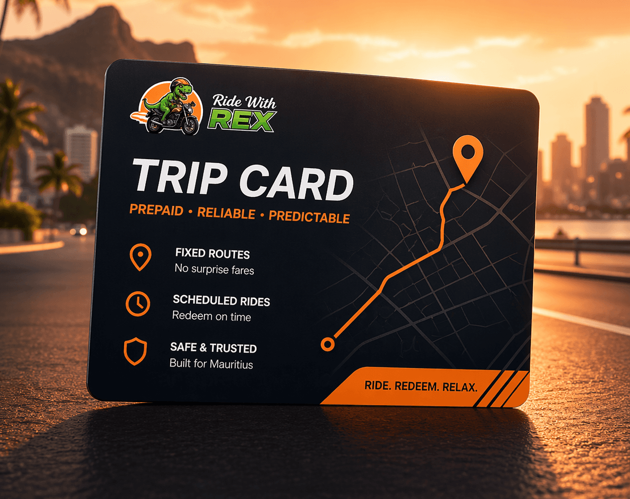 Ride With Rex Trip Cards preview