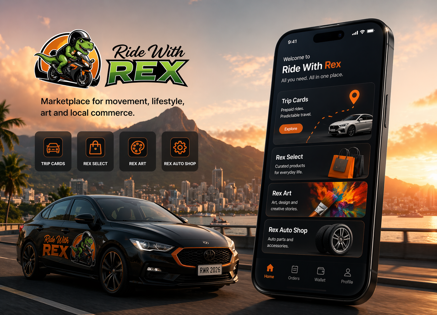 Ride With Rex marketplace preview